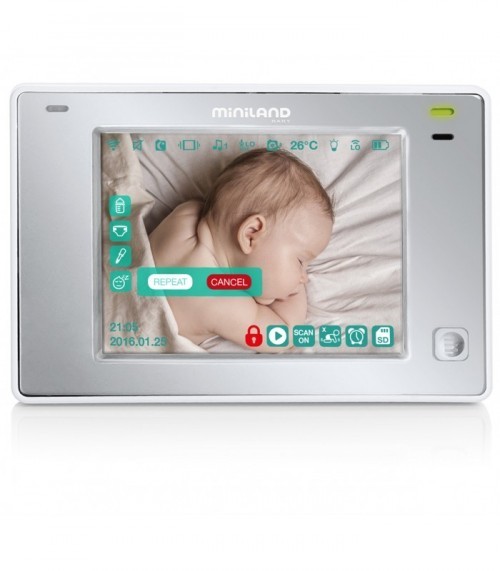 Interfon video monitorizare copii 3,5 inch Digimonitor TOUCH Miniland