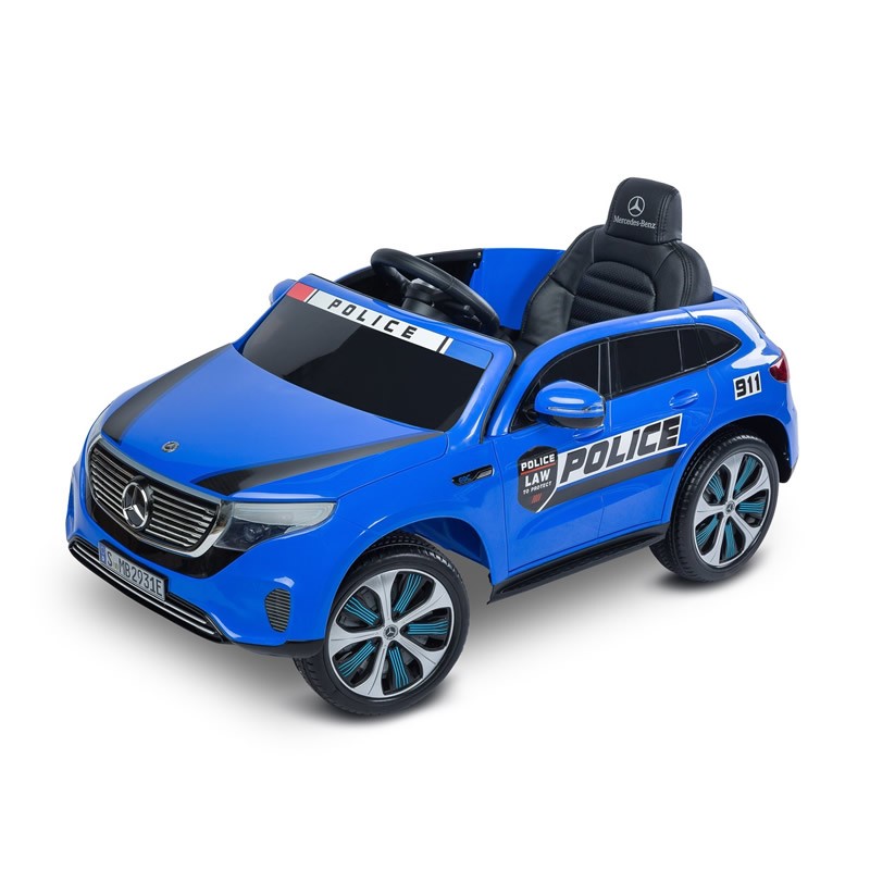Masinuta electrica cu telecomanda Toyz MERCEDES-BENZ EQC POLICE 12V