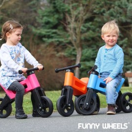 Tricicleta fara pedale Funny Wheels RIDER SPORT 2 in 1