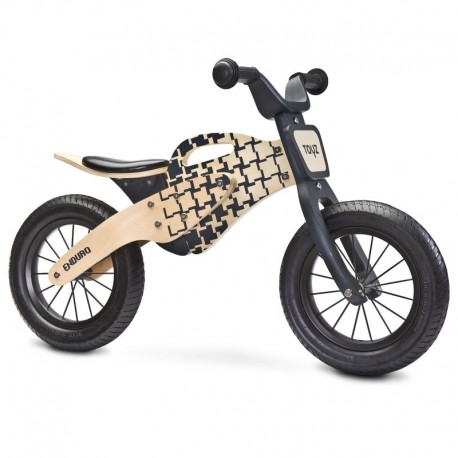 Bicicleta de lemn fara pedale ENDURO Toyz by Caretero