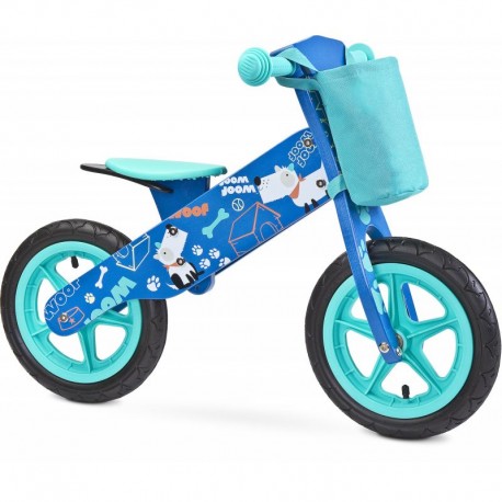 Bicicleta de lemn fara pedale ZAP Toyz by Caretero