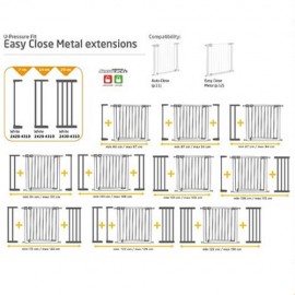 Poarta de siguranta copii Easy Close Metal Safety 1St